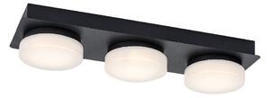 RABALUX 75003 Attichus stropné svietidlo LED 18W/1700lm 4000K IP44 matná čierna, biela