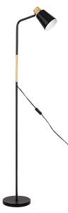 RABALUX 74003 Azim stojacia lampa 1xE27 V1480mm čierna, imitácia dreva