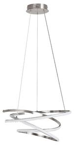 RABALUX 72020 Esilda závesné svietidlo LED D500mm 42W/2200lm 4000K saténový chróm, biela