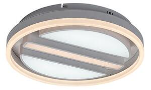 RABALUX 71112 Gremin stropné svietidlo LED D400mm 55W/2750lm 3000+6000K biela, diaľkový ovládač