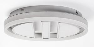 RABALUX 71112 Gremin stropné svietidlo LED D400mm 55W/2750lm 3000+6000K biela, diaľkový ovládač