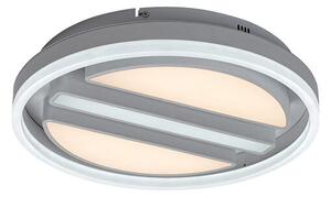 RABALUX 71112 Gremin stropné svietidlo LED D400mm 55W/2750lm 3000+6000K biela, diaľkový ovládač