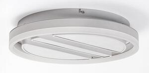RABALUX 71112 Gremin stropné svietidlo LED D400mm 55W/2750lm 3000+6000K biela, diaľkový ovládač
