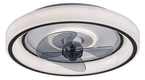 RABALUX 71009 Horacio stropné svietidlo s ventilátorom LED D470mm 67W/5850lm 3000-6000K čierna, biela, diaľkový ovládač