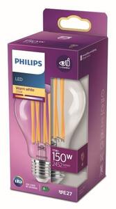 Philips 8718699762377 LED žiarovka classic E27 17W/150W 2452lm 2700K A67 filament