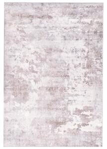 Koberec béžová látka 160 x 230 cm jednofarebný protišmyková spodná strana pre podlahové kúrenie moderný štýl obývačka spálňa