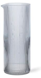 Ferm Living Džbán na mlieko Ripple Milk Jug, clear