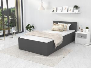 Jednolôžková posteľ Dorian - sivá Rozmer: 200x120
