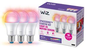 Philips Wiz Colors 8720169075610 LED žiarovka E27 A60 8,8W/806lm 2200-6500K+RGB 3-set