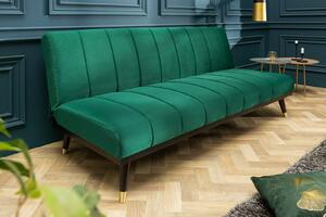 Rozkladacia sedačka PETITE 180 cm - zelená