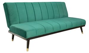 Rozkladacia sedačka PETITE 180 cm - zelená