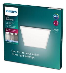 Philips 8719514326705 Super Slim panel CL560 stropné svietidlo LED 36W/3600lm 4000K biela SceneSwitch