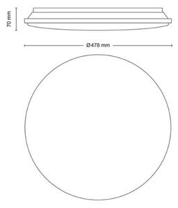 Philips 8720169196131 Wincel CL630 stropné svietidlo LED D478mm 40W/4300lm 2700-6500K chróm, biela, diaľkový ovládač