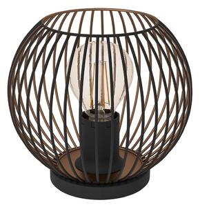 Eglo 901872 - Stolová lampa ALMANZORA 1xE27/60W/230V čierna