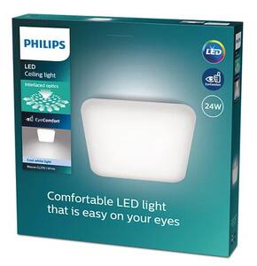 Philips 8720169195516 Mauve CL270 EC SQ stropné svietidlo LED 430x430mm 24W/3000lm 4000K biela