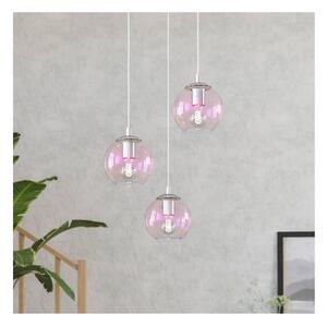 Eglo 901921 - Závesné svietidlo ARISCANI na lankách 3xE27/60W/230V, lesklý chróm
