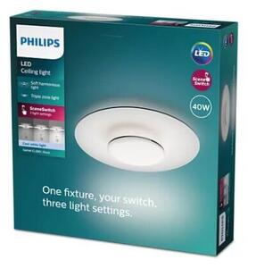 Philips 8720169195318 Garnet CL580 stropné svietidlo LED D500mm 40W/4400lm 4000K čierna