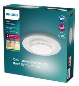 Philips 8720169195172 Garnet CL580 stropné svietidlo LED D400mm 30W/3100lm 2700K biela