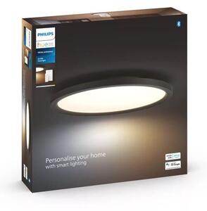 8720169159075 Philips HUE Aurelle stropný panel RD D395mm 21W/2450lm 2200-6500K čierna + Dimmer Switch