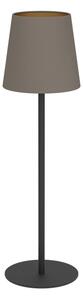 Eglo 901129 - Stolná lampa FIORANA 1xE14/40W/230V čierna/hnedá