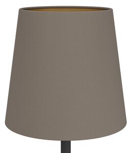 Eglo 901129 - Stolná lampa FIORANA 1xE14/40W/230V čierna/hnedá