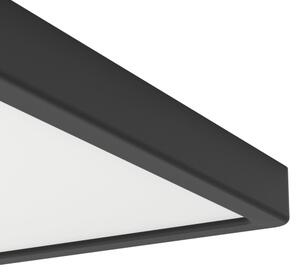 Eglo 901305-LED Stropné svietidlo FUEVA LED/17,5W/230V 2700/4000/6500K 39x39cm čierna