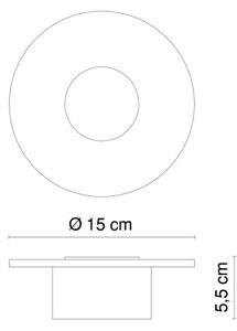 GLOBO 32401 - vonkajšie svietidlo DANA 10xLED/0,06W/3V/230V
