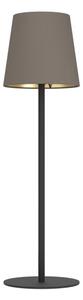 Eglo 901129 - Stolná lampa FIORANA 1xE14/40W/230V čierna/hnedá