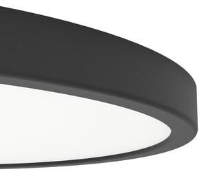 Eglo 901301-LED Stropné svietidlo FUEVA LED/17W/230V 2700/4000/6500K pr.38,9cm čierna
