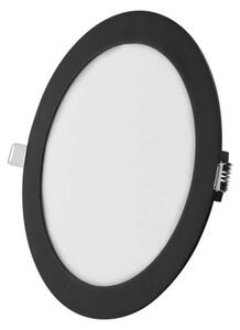 EMOS ZD1343 NEXXO LED stropné zápustné svietidlo 225mm 18W 1600lm 3000/3500/4000K čierna