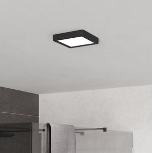 Eglo 901328 - LED kúpeľňové stropné svietidlo FUEVA LED/7W/230V 15x15 cm IP44 čierna