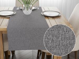 Biante Dekoračný behúň na stôl BKT-551 Sivý režný 20x120 cm