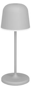 Eglo 901878 - stmievateľná vonkajšia nabíjateľná LED stolová lampa MANNERA-S LED/1,8W/5V IP54 šedá