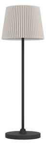 Eglo 75934 - LED stmievateľná nabíjateľná stolová lampa LEONERO LED/3,8W/5V 2000mAh čierna/krémová
