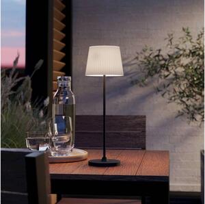Eglo 75934 - LED stmievateľná nabíjateľná stolová lampa LEONERO LED/3,8W/5V 2000mAh čierna/krémová