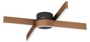 Eglo 901863 - LED RGBW stmievateľné stropné svietidlo FOLCINO-Z 2xLED/18W/230V medená/čierna