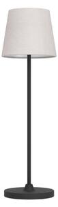 Eglo 75937 - LED stmievateľná nabíjateľná stolná lampa LEONERO LED/3,8W/5V 2000mAh čierna/krémová