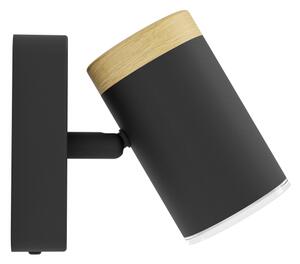 Eglo 300001 - Kúpeľňové nástenné bodové svietidlo CONSUMA 1xGU10/3W/230V IP44 čierna/béžová