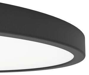Eglo 901725 - LED RGBW stmievateľné kúpeľňové stropné svietidlo FUEVA-Z LED/17,5W/230V 38,9cm IP44 čierne