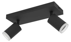 Eglo 901941 - LED RGBW stmievateľné bodové svietidlo MELITELLO-Z 2xLED/3,7W/230V čierna