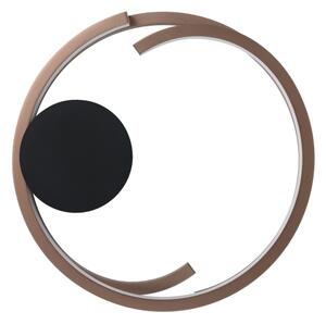 Eglo 901825-LED Stropné svietidlo MEZZOMONTE 2xLED/20W/230V pr.48cm bronz +DO