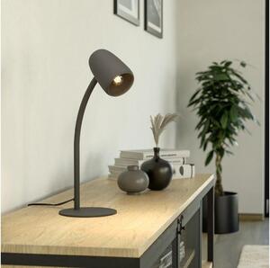 Eglo 901828 - Stolová lampa CARLO 1xE14/18W/230V čierna