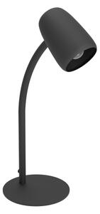 Eglo 901828 - Stolová lampa CARLO 1xE14/18W/230V čierna