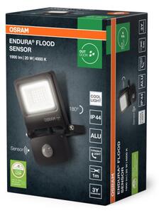 Osram - LED reflektor s senzorem ENDURA LED/20W/230V 4000K IP44