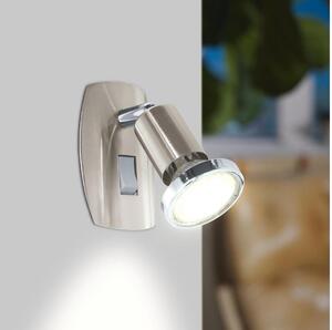 Eglo 902364 - LED svietidlo do zásuvky MINI 1xGU10/2,8W/230V matný chróm