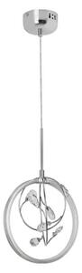 Rabalux 1493 - LED Krištáľový luster na lanku CHRISSY LED/7W/230V