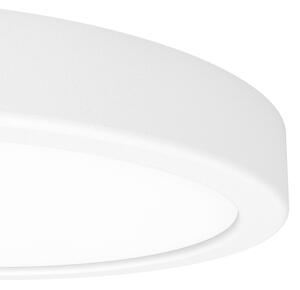 Eglo 901376 - LED RGBW stmievateľné dymové stropné svietidlo FUEVA-Z LED/11,2W/230V 21,1cm IP44 biele