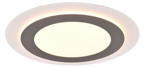 TRIO 641519207 MORGAN stropné svietidlo SMD LED D450mm 42W/5600lm 2700-6500K matný nikel, stmievateľné, diaľkový ovládač