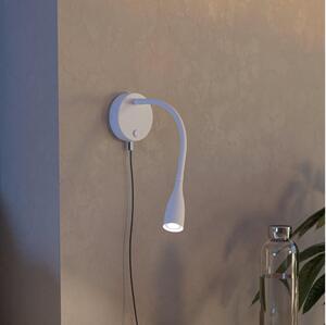 Eglo 901782 - LED flexibilná nástenná lampa s USB OLIVANDINO LED/3,8W/230V biela