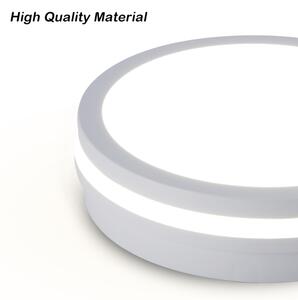 Brilagi - LED vonkajšie stropné svietidlo BENE LED/18W/230V pr. 21,5 cm biela IP54